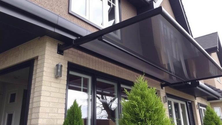 Residential Metal Awnings: A Modern Solution for Sun Protection
